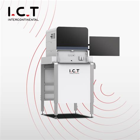 I C T AI 4026 Pcb DIP Online Inspection System On Line Smt Aoi