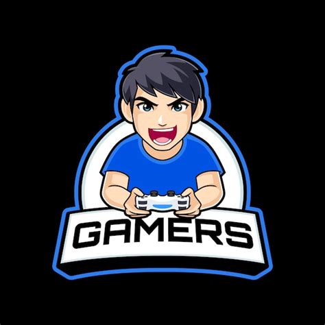 Premium Vector Gamer Boy Mascot Logo Cartoon Playing Console Gaming