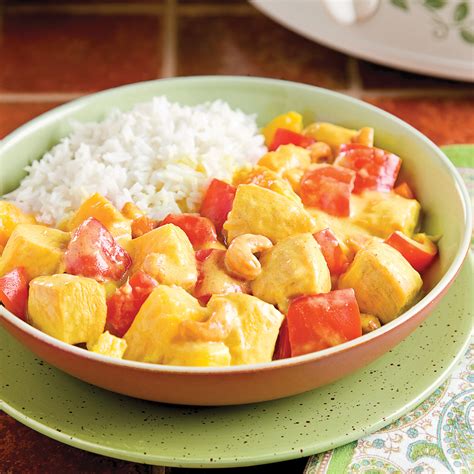 Cari De Poulet à L Ananas Les Recettes De Caty