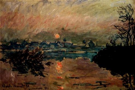 Sunset - Claude Monet - WikiArt.org