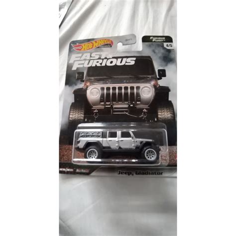 Hot wheels edição especial velozes e furiosos Jeep Gladiator Shopee Brasil