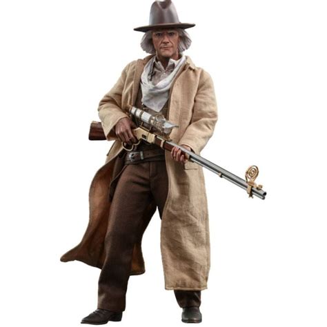 Doc Brown MMS617 Hot Toys Figure Back To The Futur 3