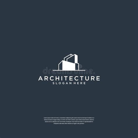 Creative Architecture Logo Design Inspiration Stock Vector ...