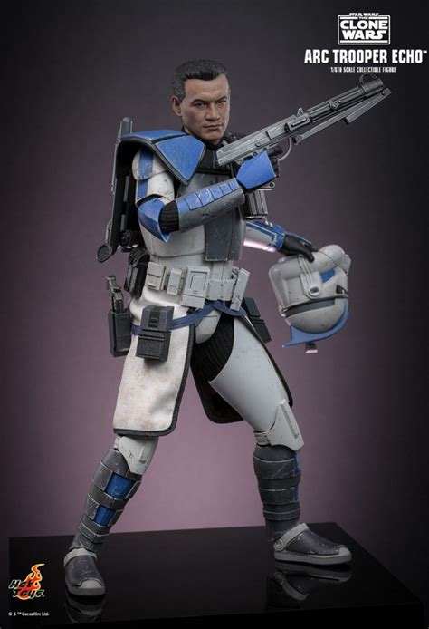 Arc Trooper Echo Aus Der Animationsserie Star Wars The Clone Wars Von Hot Toys TMS