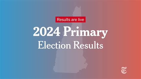 New Hampshire 2nd Congressional District Primary Election Results 2024