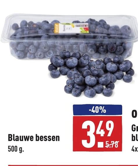 Blauwe Bessen G Aanbieding Bij Aldi