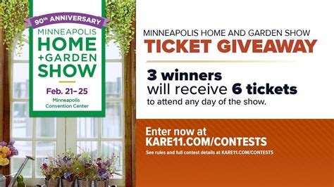 CONTEST: Win tickets to the Minneapolis Home and Garden Show | kare11.com