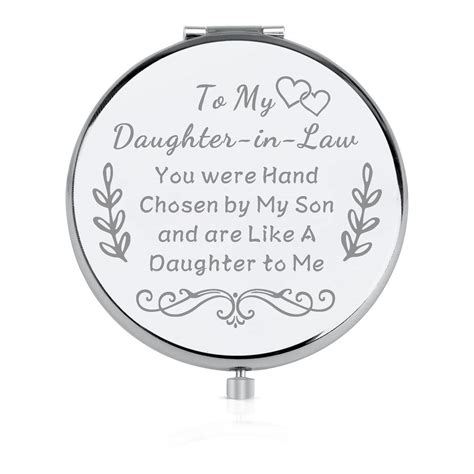FEELMEM Future Daughter in Law Compact Mirror - Bridal Shower & Wedding