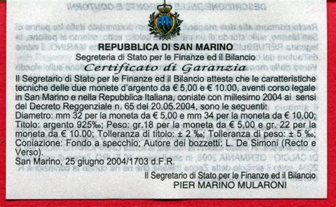 San Marino 5 Euro 10 Euro Silbermünzen 2004 FIFA