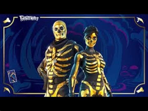 Fortnite Skeleton Skin Youtube