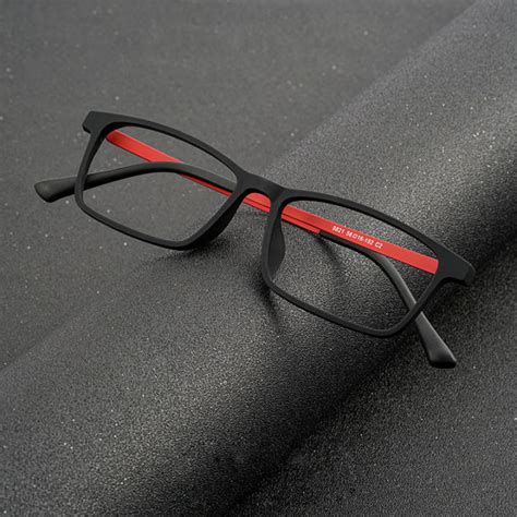 New Fashion Ultralight Tr90 Glasses Frame Ultra Thin Titanium Glasses