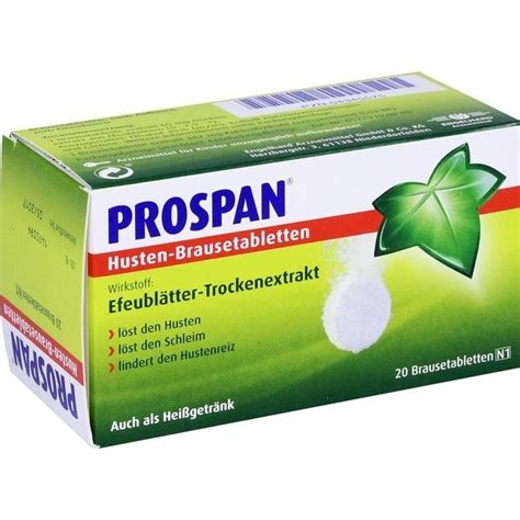 Prospan Husten Brausetabletten Wirkung Nebenwirkungen