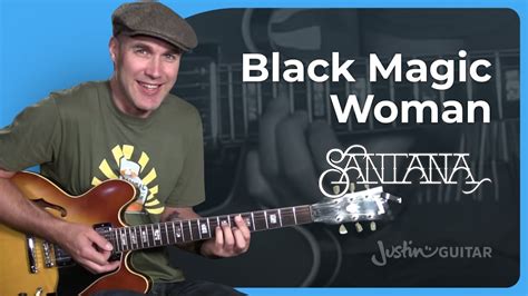 How To Play Black Magic Woman Rhythm Guitar Lesson Youtube