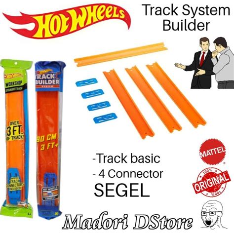 Jual Hot Wheels Track Builder System Workshop Straight Track Cm Lurus Jakarta Utara