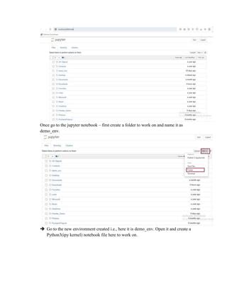 To create anaconda environment user defined path other than default path.docx | Free Download