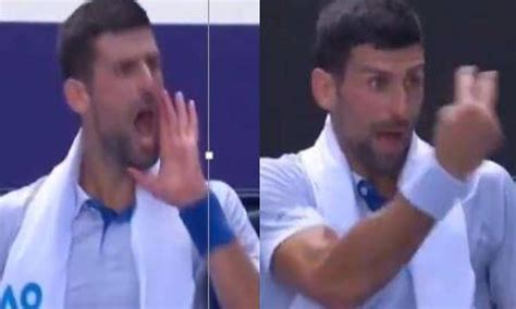 Novak Djokovic Hace Fuerte Reclamo A Su Equipo Técnico Abierto De Australia Video Tenis