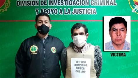 Lambayeque Detienen A Sujeto Acusado De Asesinar A Cuchilladas A