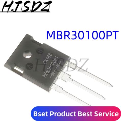 Diodo MBR30100PT MBR30100 Diodo Schottky 30100PT TO 3P 30A 100V A 247 5