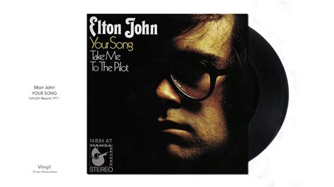 Elton John Your Song Youtube