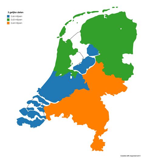 Netherlands Regions Map