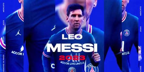 Oficial El PSG Anuncia El Fichaje De Messi Hasta 2023