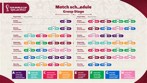 FIFA World Cup Schedule and Banner Free Resource on Behance