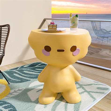 Cartoon Side Table Resin Apollobox