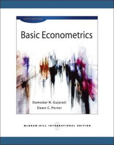 Basic Econometrics Gujarati Damodar N Amazon Books