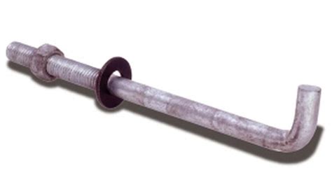 Anchor Bolt 12x8 Galvanized Wnut And Washer