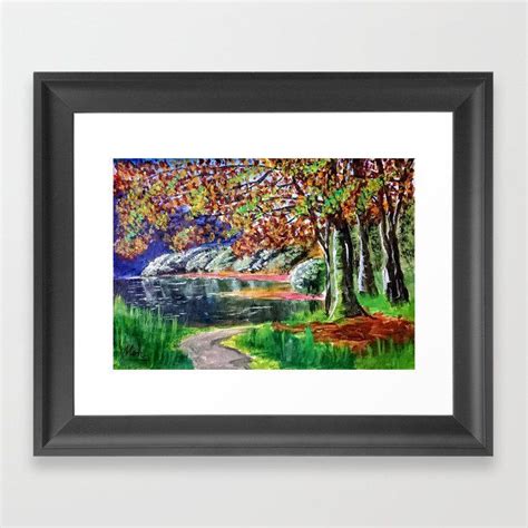 The Autumn Framed Art Print By Earth Of Peace Art Peace Art Art