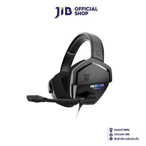 Nubwo Headset Hardcore X Usb Black Shopee Thailand