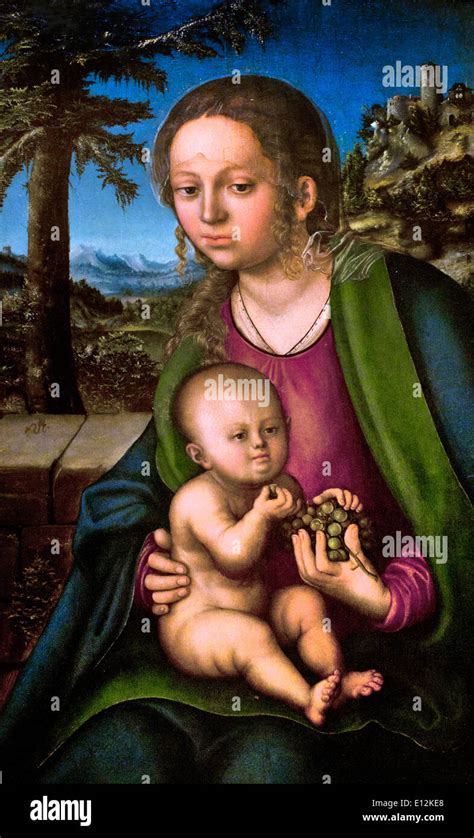 Lucas cranach the elder jesus Banque de photographies et dimages à