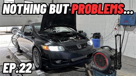 Turbo 8th Gen Honda Civic Hits The Dyno Youtube