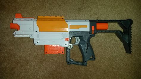 Review Nerf Modulus Recon MkII 21m Aus Grey Trigger Blaster Hub