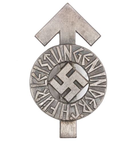 Hitlerjugend Hj Leistungsabzeichen In Silver B St Ck Maker Rzm M