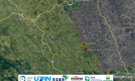 Labsis Confirma Tremor De Terra Em Amargosa