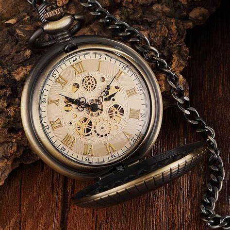 Gorben Wooden Vintage Pocket Watch Wooden Watch Shop