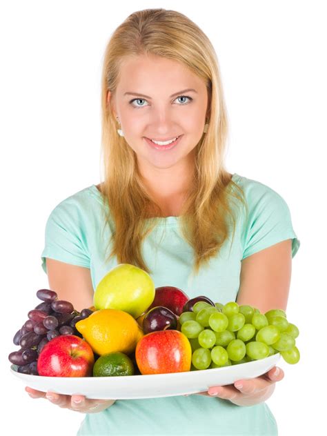Nurse With A Fruit Bowl Free Stock Photo - Public Domain Pictures