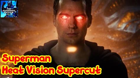 Superman But Only When He Uses Heat Vision Superman Heat Vision DCEU