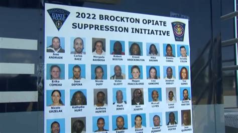 Brockton Ma Drug Bust 34 Arrested Nbc Boston