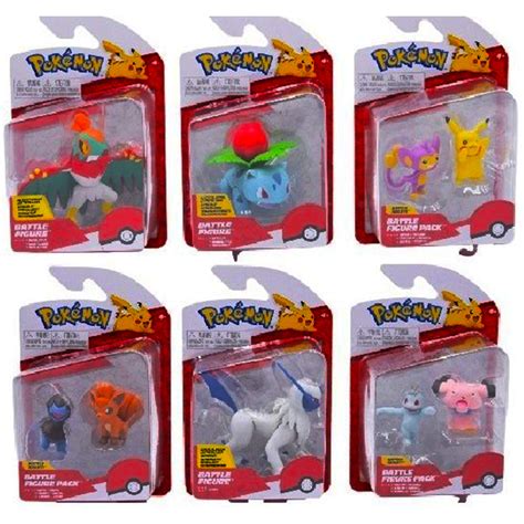 Dstrib Figurine LOT De 6 Battle SERIE 7 Herbizarre Absol