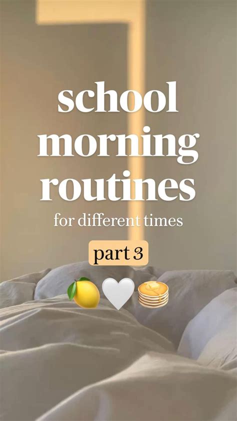 Back To School Morning Routine That Girl Productive Aesthetic Skincare