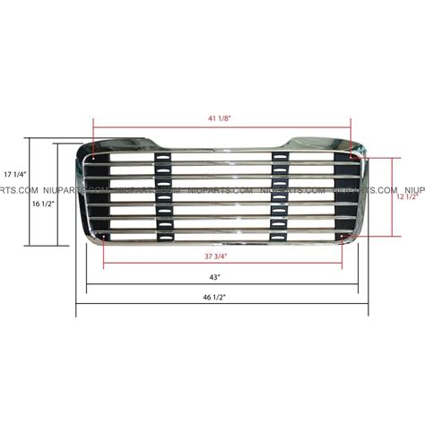 Steel Chrome Bumper W Headlights Bezels Chrome LH RH Fit