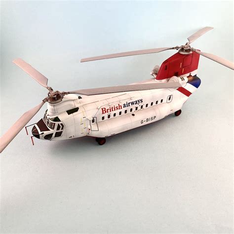 Boeing Vertol Model Lr British Airways Civvie Chinook