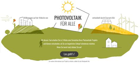 Startseite Photovoltaik für alle Courant d Air