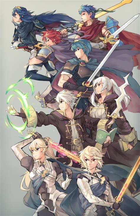 [Fanart] Fire Emblem Smash Bros Characters by Ge-B : r/fireemblem