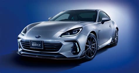 Subaru Brz Unveiled Wearing Aero Upgrades