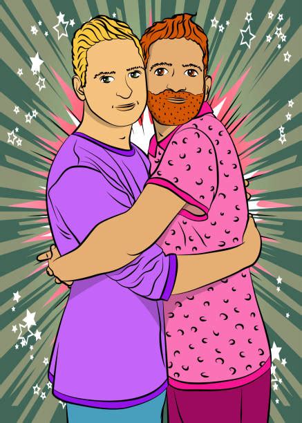 Gay Men Hugging Background Illustrations Royalty Free Vector Graphics And Clip Art Istock