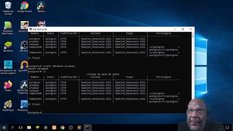 Tutorial Postgres Uso Comando Create Database Youtube