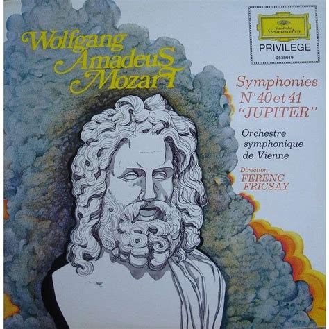 Mozart Symphonies Nos Et Jupiter De Ferenc Fricsay T